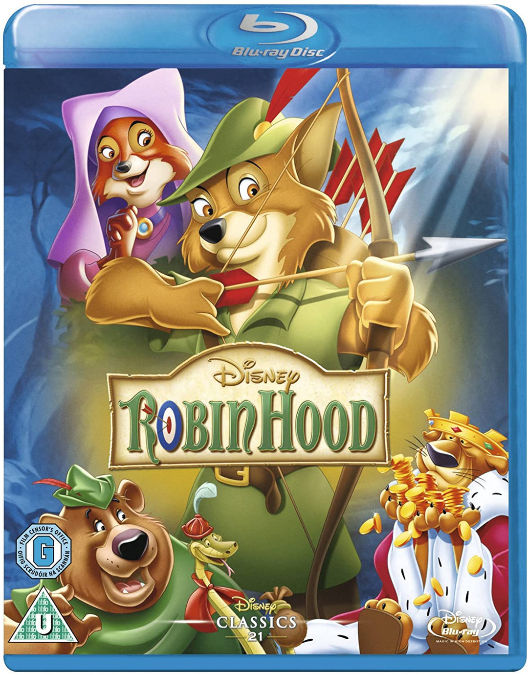 Robin Hood - Animation  [Blu-ray]