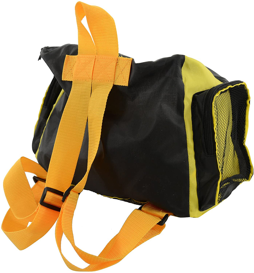 Kickmaster Backpack Training Kit - Black/Yellow