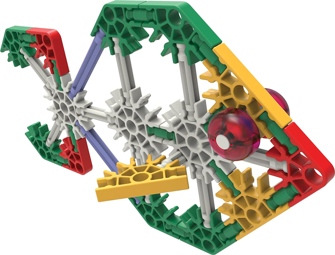 K'NEX 23012 Imagine Power and Play motorisiertes Bauset, Lernspielzeug für Kinder, 529-teiliges Stiel-Lernset, Technik für Kinder, lustiges und farbenfrohes Bauspielzeug für Kinder ab 7 Jahren