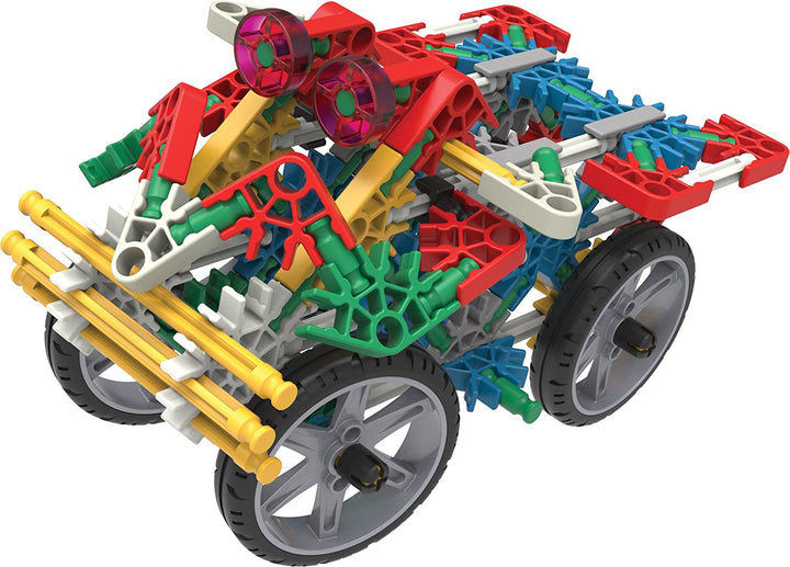 K'NEX 23012 Imagine Power and Play Motorised Building Set, Educational Toys for Kids, 529 Piece Stem Learning Kit, Engineering for Kids, Fun and Colourful Building Construction Toys for Kids Aged 7 +