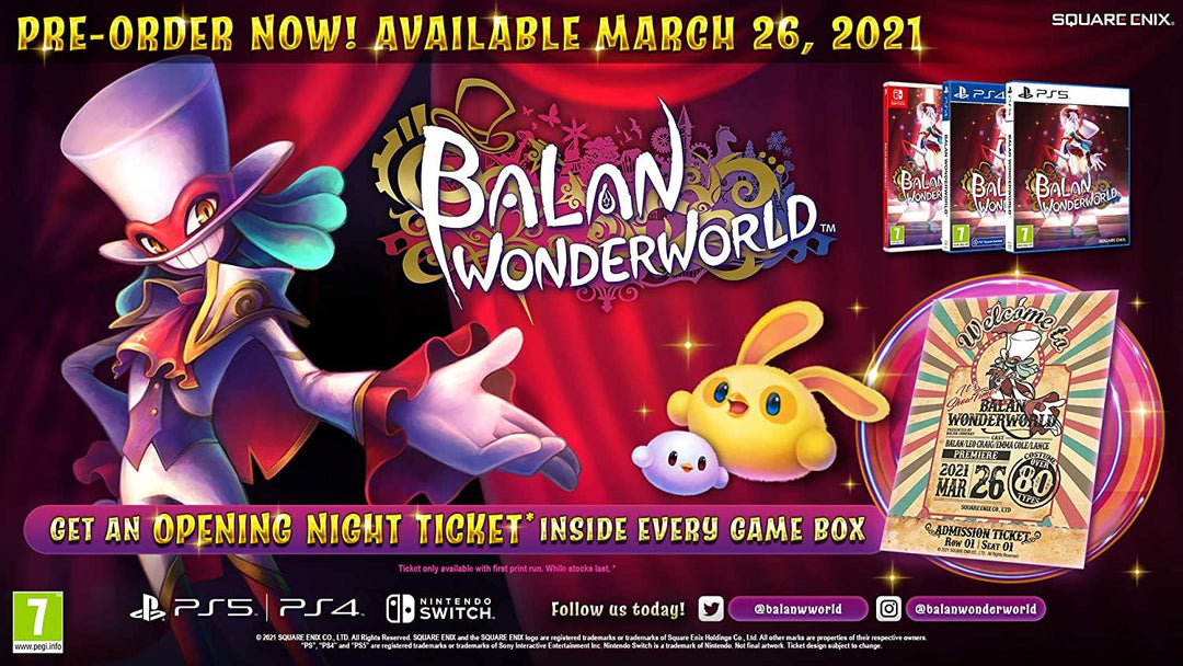 Balan Wonderworld (Nintendo Switch) - Yachew