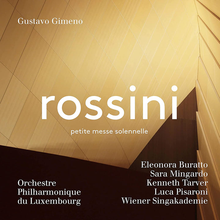 Gustavo Gimeno - Rossini: Petite Messe Solennelle [Audio CD]