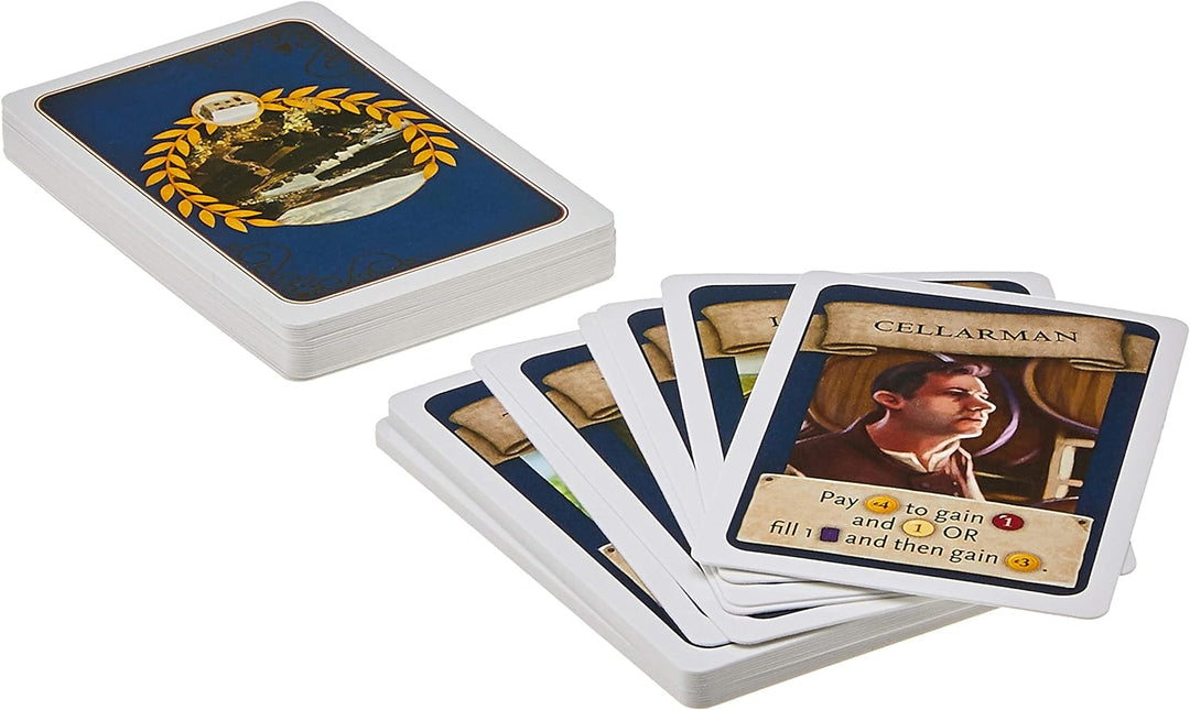 tonemaier Games | Visit from the Rhine Valley: Viticulture Exp. Card Game