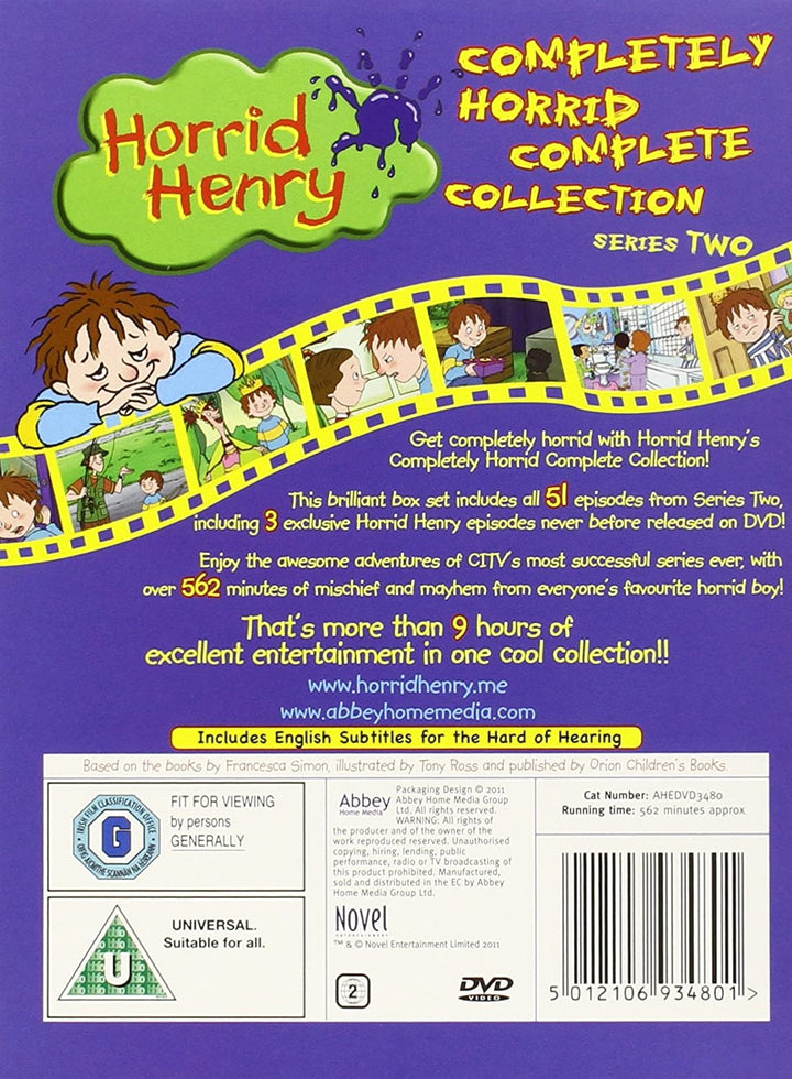 Horrid Henry Komplette Serie 2