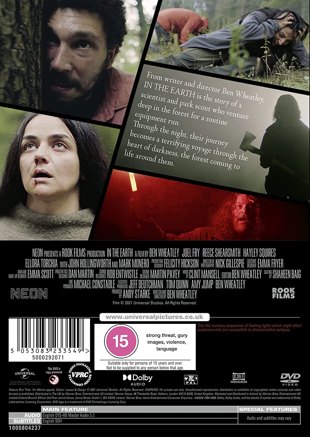 In The Earth [2021] – Horror [DVD]