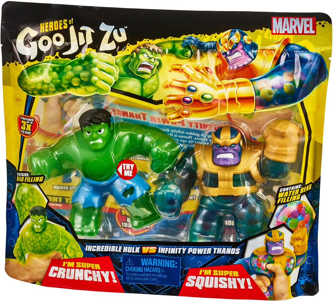 Heroes of Goo Jit Zu MARVEL VERSUS PACK - THANOS VS HULK, 41298