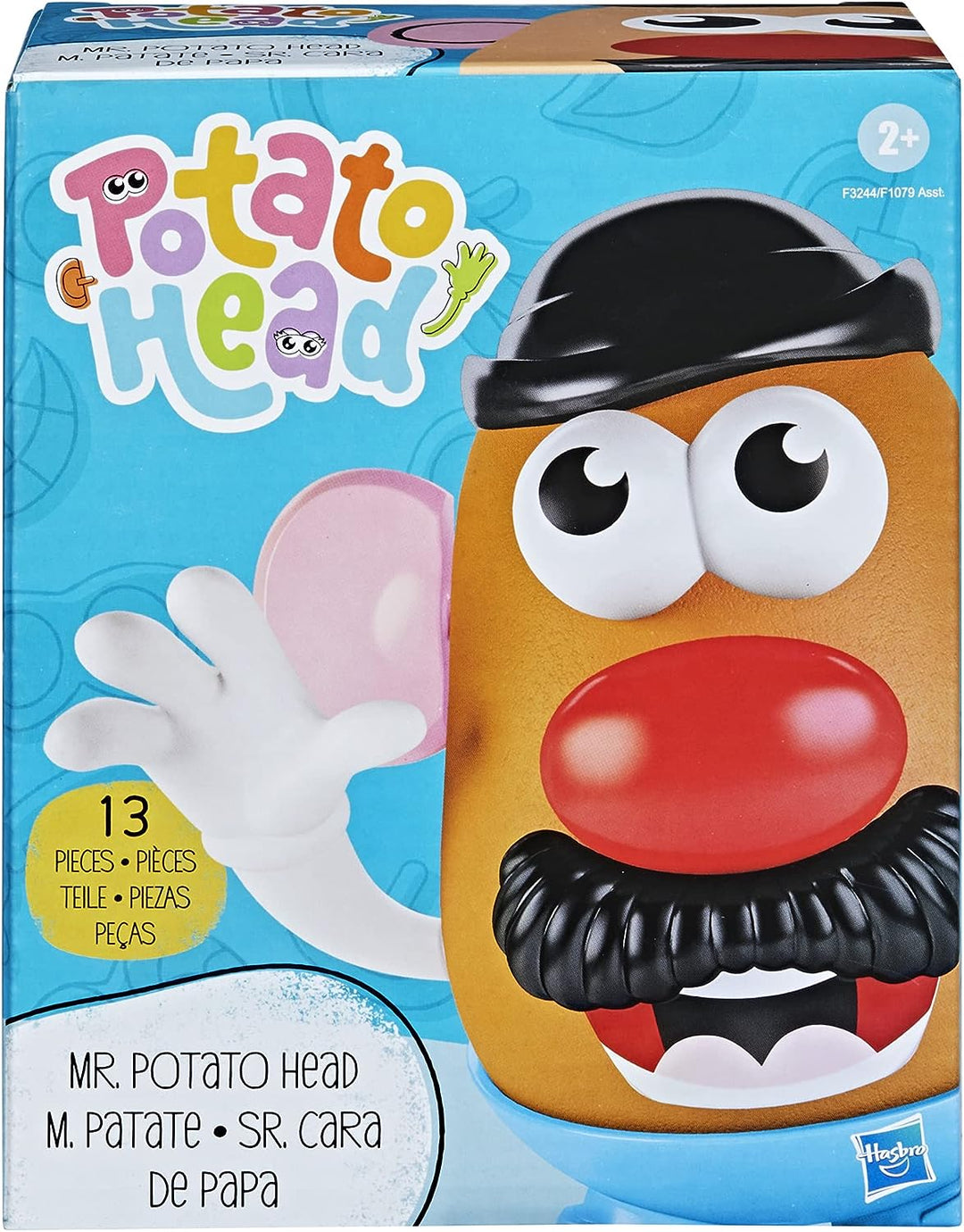 Playskool 5010993873869 Mr. Potato Head, klassisches Spielzeug für Kinder ab 2 Jahren, inkl