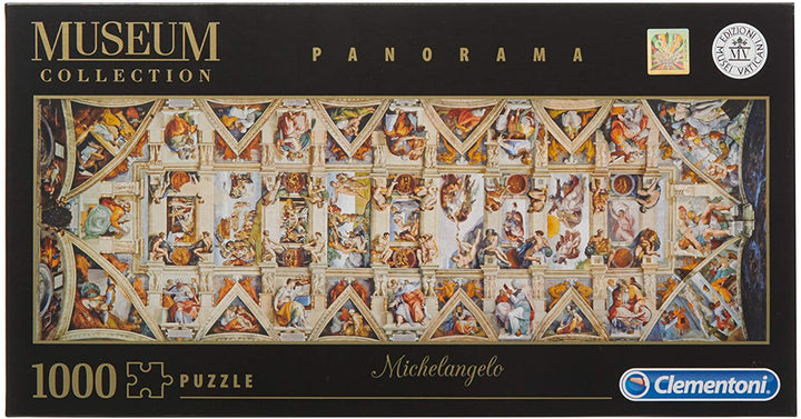 Clementoni 39498 Puzzle Vaticano Cappello Sistina Panorama puzzle per adulti e bambini 1000 Pezzi