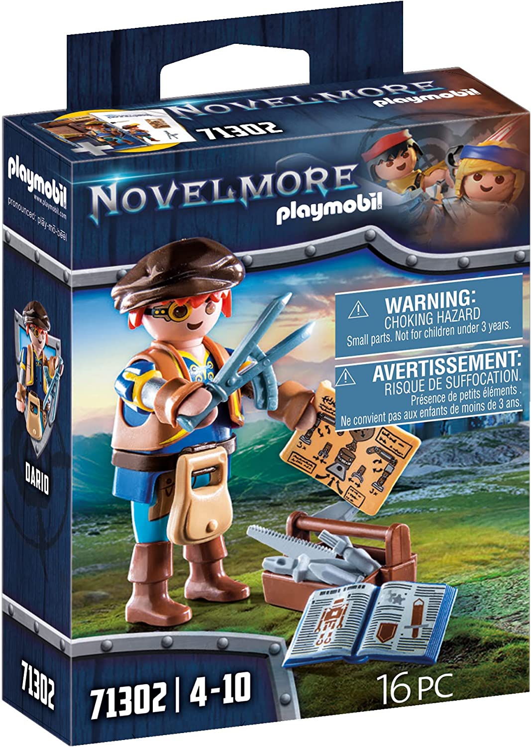 Playmobil DARIO ET OUTILS NOVELMORE