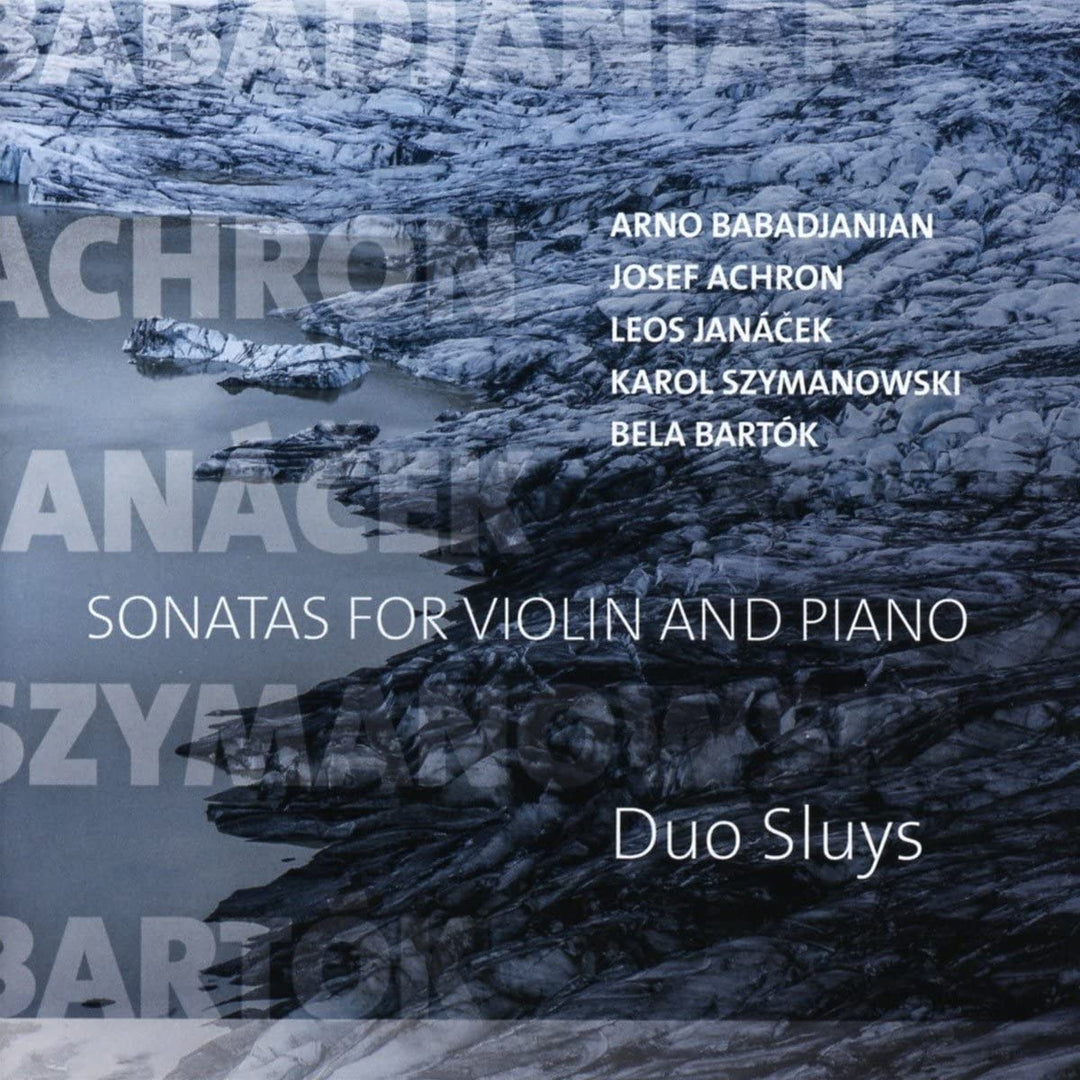 Duo Sluys - BABADJANIAN/ACHRON/JANACEK/SZYMANOWSKI/BARTOK:Sonatas for Violin and pPano [Audio CD]