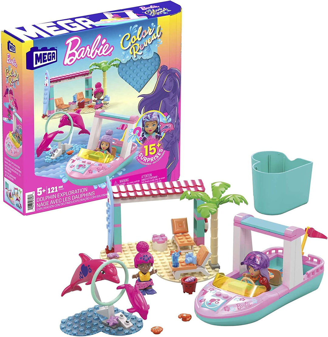 MEGA HHW83 Barbie-Bausets, mehrfarbig