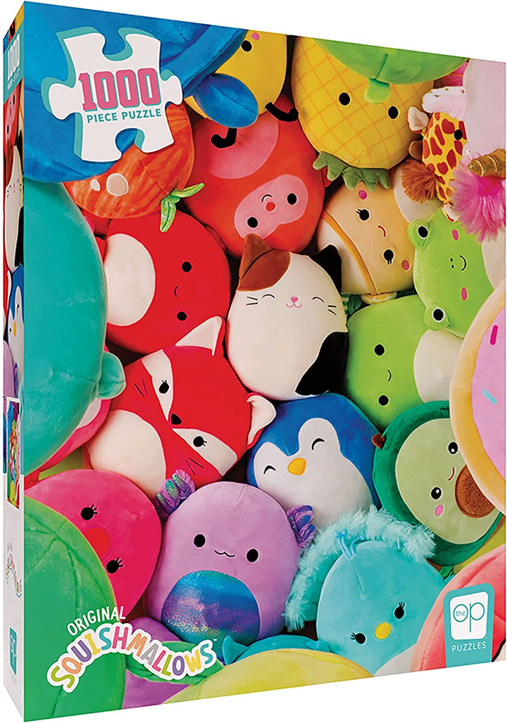 Squishmallows „Share My Squad“ 1000-teiliges Puzzle | Puzzle-Kunst zum Sammeln