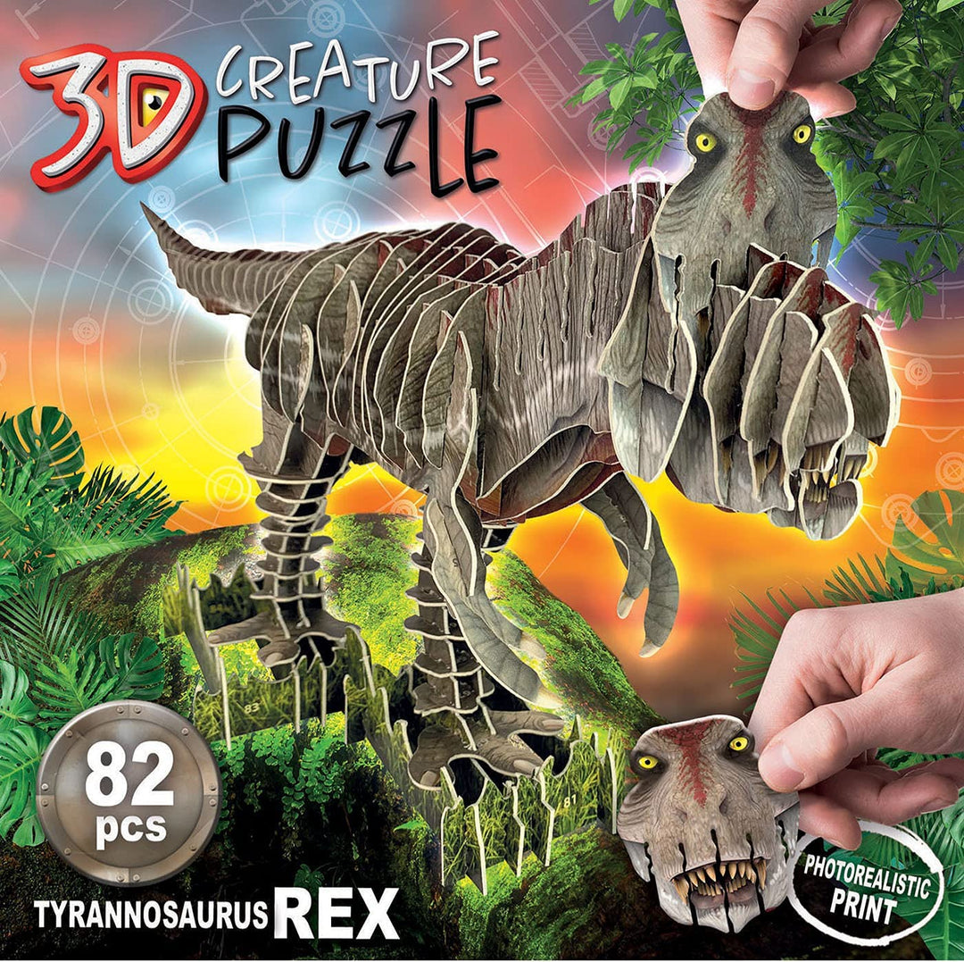 Educa T-Rex Creature Assemble Your own Dinosaur. 3D Puzzle for Ages 5 and up. 19