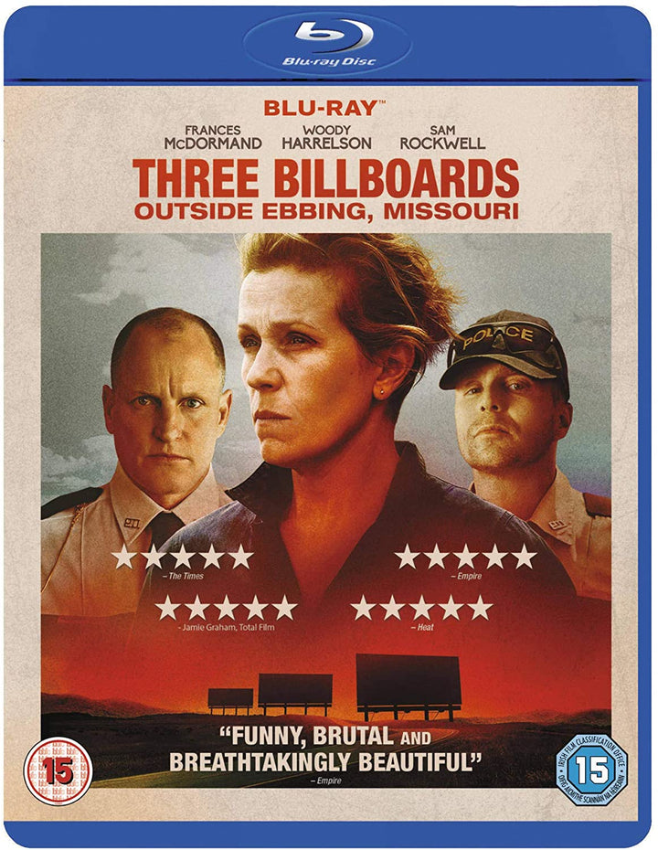 Three Billboards Outside Ebbing, Missouri - [Blu-ray]