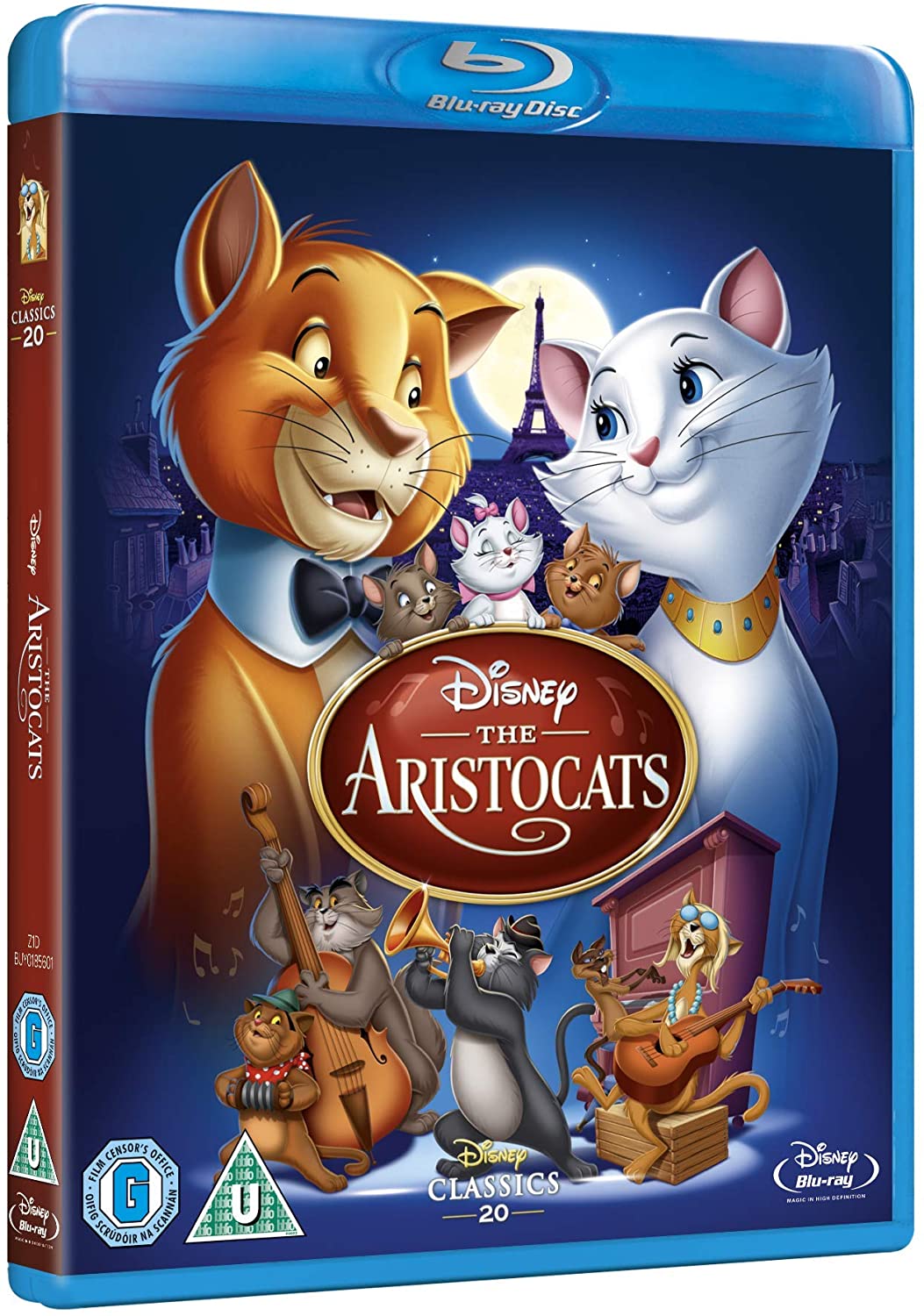 The Aristocats [Region Free] - Musical/Family [Blu-ray]