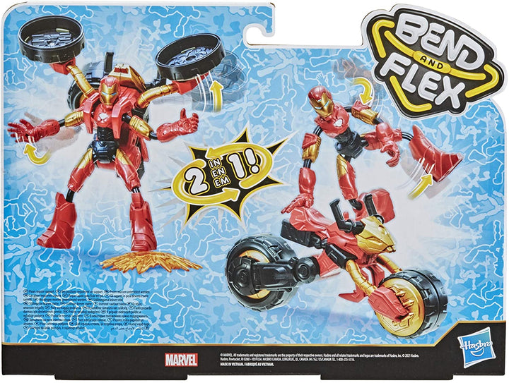 Marvel Bend and Flex, Flex Rider and 2-In-1 Motorcycle