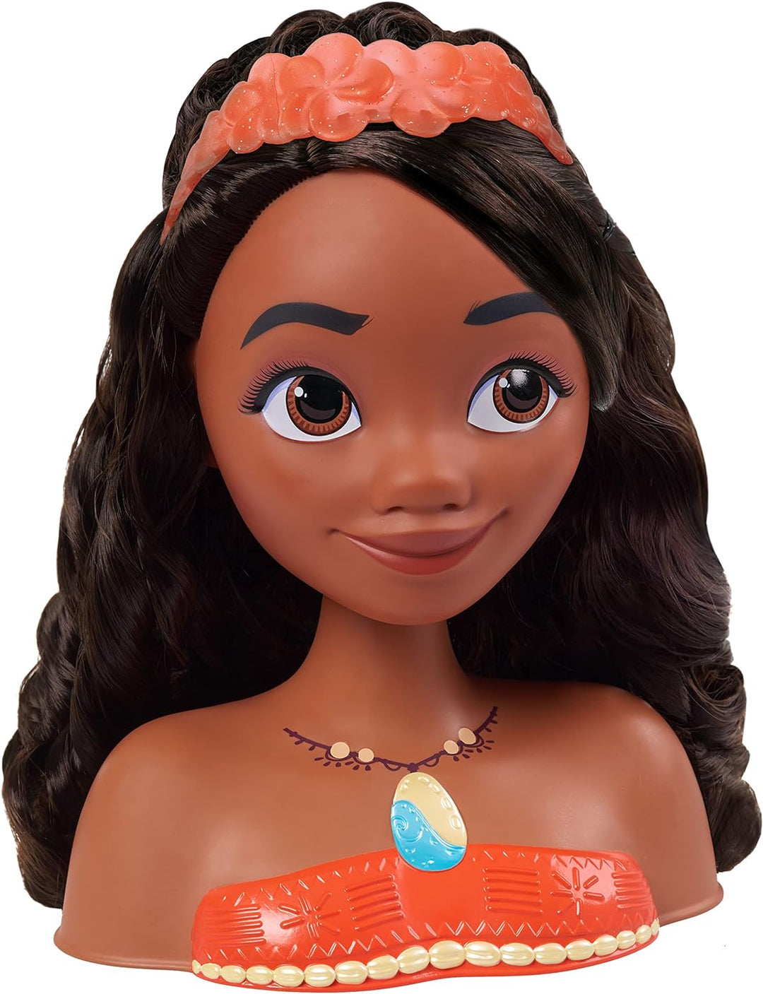 Disney 87621 Princess Basic Moana Styling Head, Multi-Color