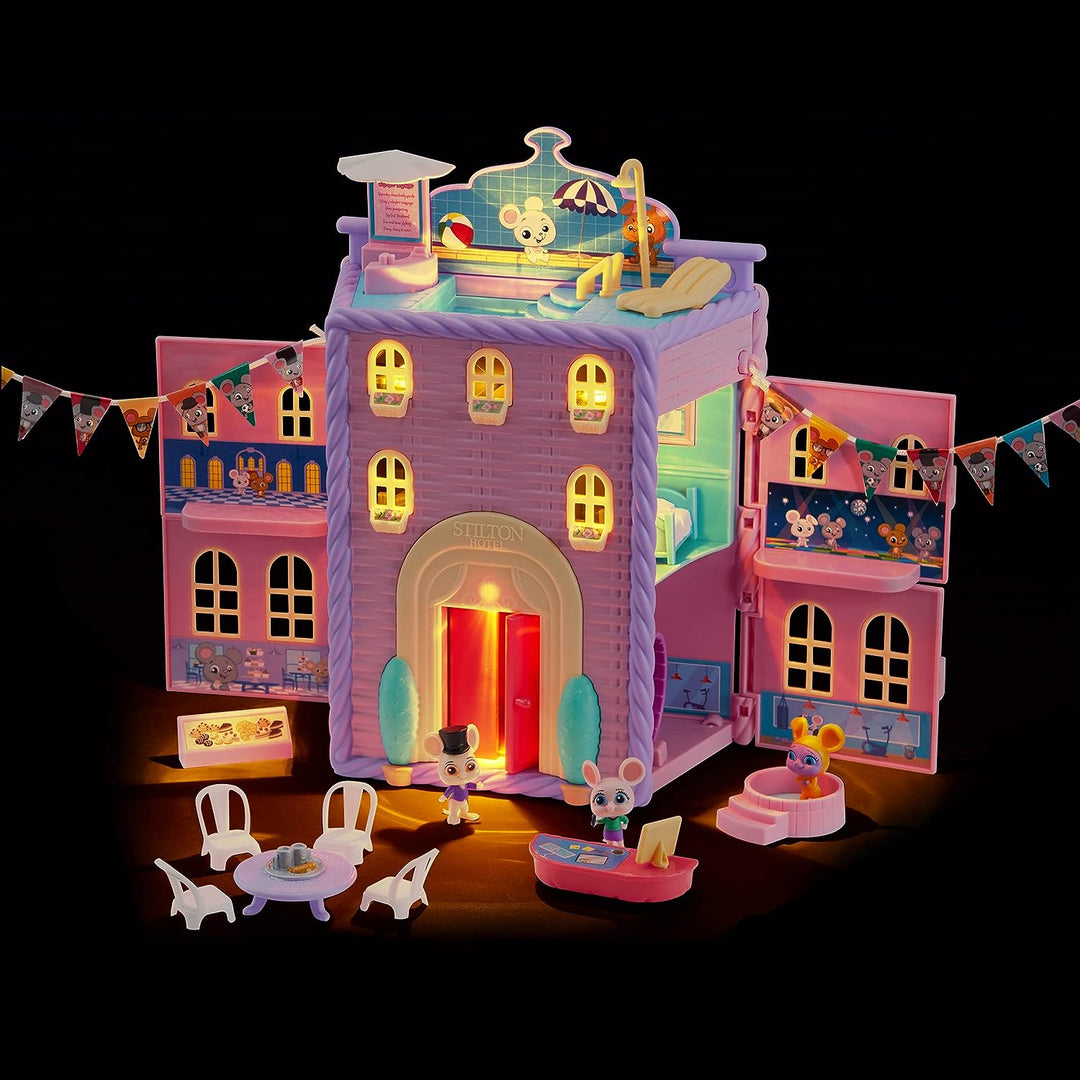 Character Options 7396 Millie & Friends Mouse in The House Stilton Hamper Hotel Playset