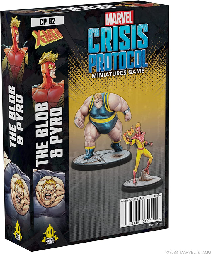 Marvel Crisis Protocol: The Blob and Pyro Character Pack