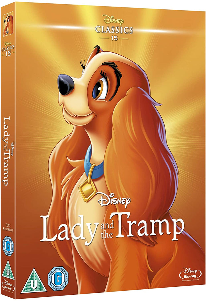 Lady and the Tramp [Region Free] - Musical/Family [Blu-ray]