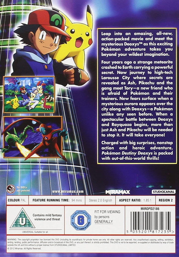 Pokemon Destiny Deoxys [DVD]