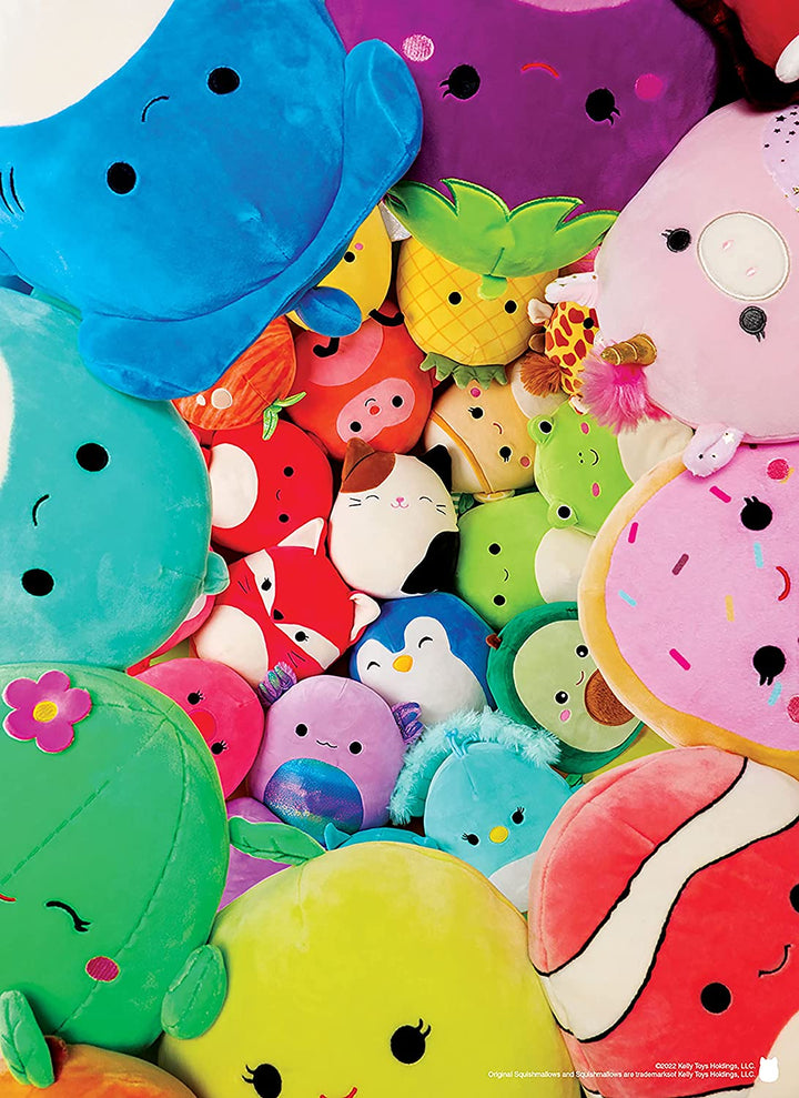 Squishmallows „Share My Squad“ 1000-teiliges Puzzle | Puzzle-Kunst zum Sammeln