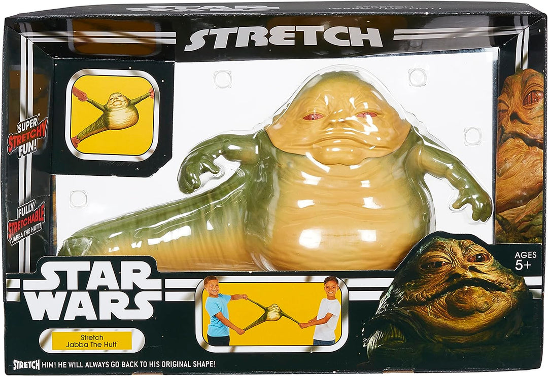 STAR WARS RIESEN-JABBA THE HUTT STRETCH-SPIELZEUG. Dehnbare Arme, erstaunlich dehnbar