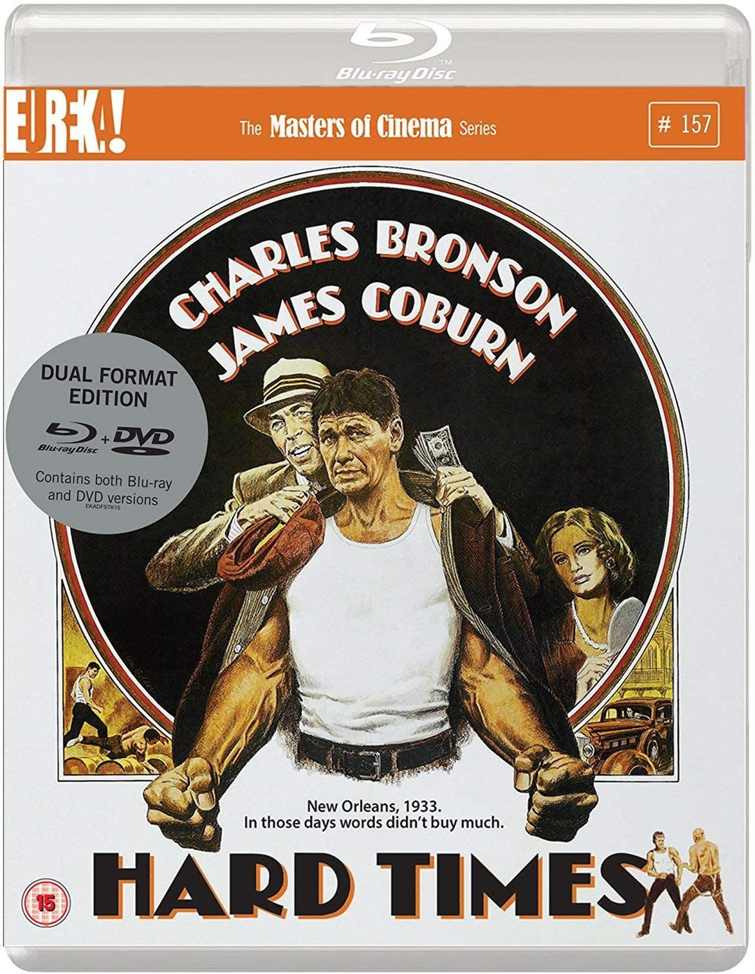 Hard Times (1975) [Masters of Cinema] Dual Format edition [2017] - Drama [Blu-ray]