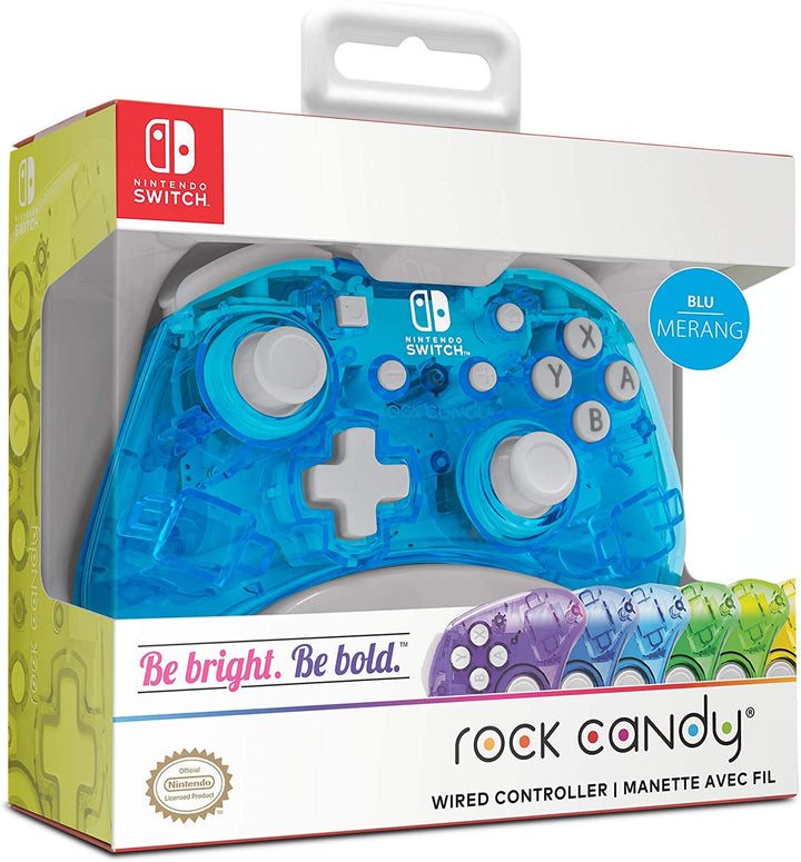 Controller interruttore cablato Rock Candy Blu merang