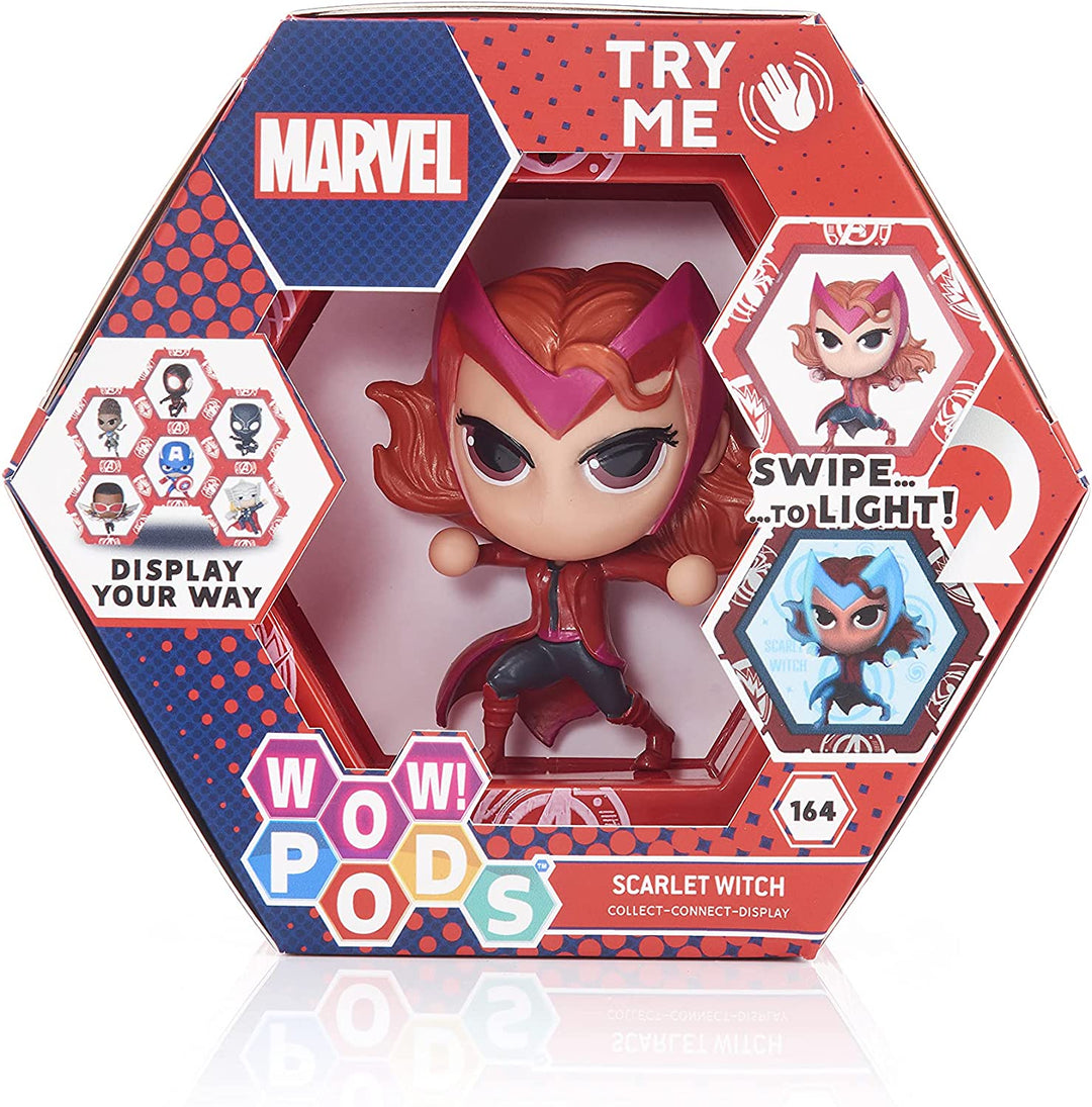 WOW! PODS Avengers Collection – Scharlachrote Hexe | Leuchtender Superhelden-Wackelkopf F