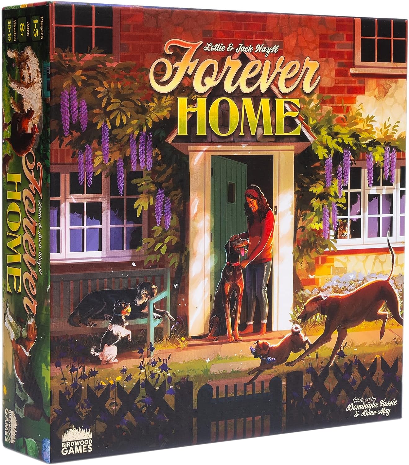 Forever Home Strategie-Brettspiel von Birdwood Games, für den Familienabend, perfekt für Hundeliebhaber, Kinder und Erwachsene