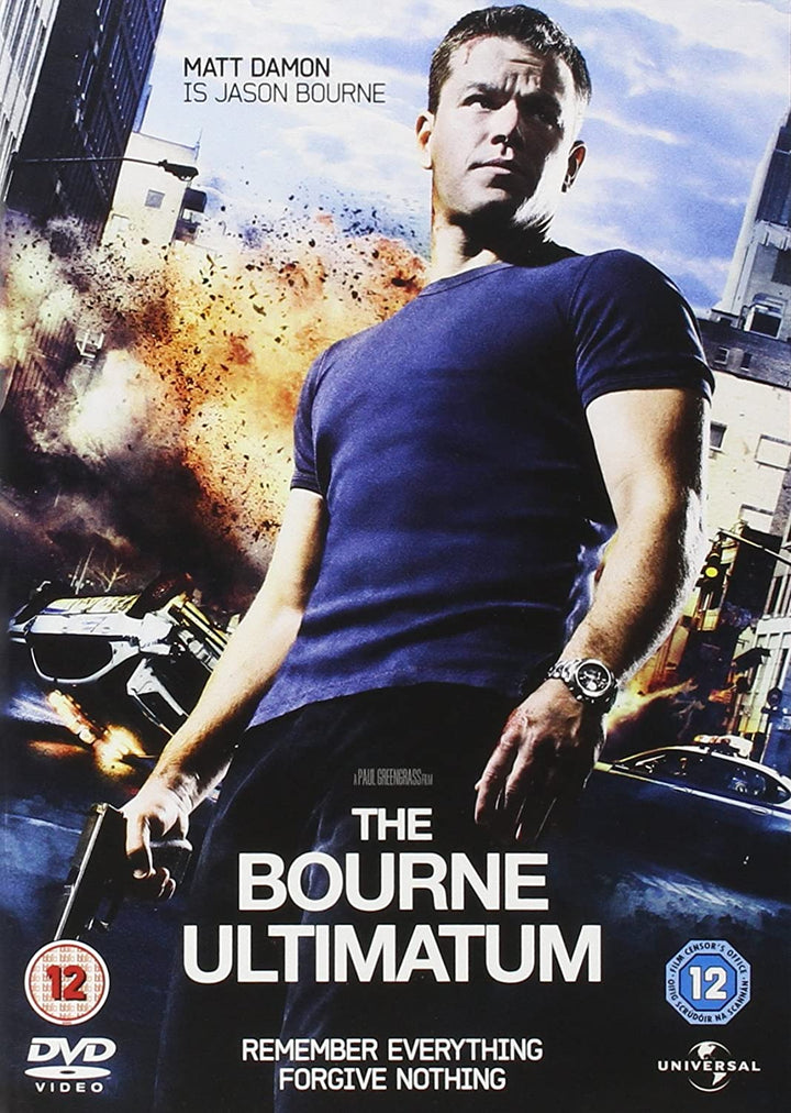 The Bourne Ultimatum - Augmented [Region Free] - Action/Thriller [Blu-ray]