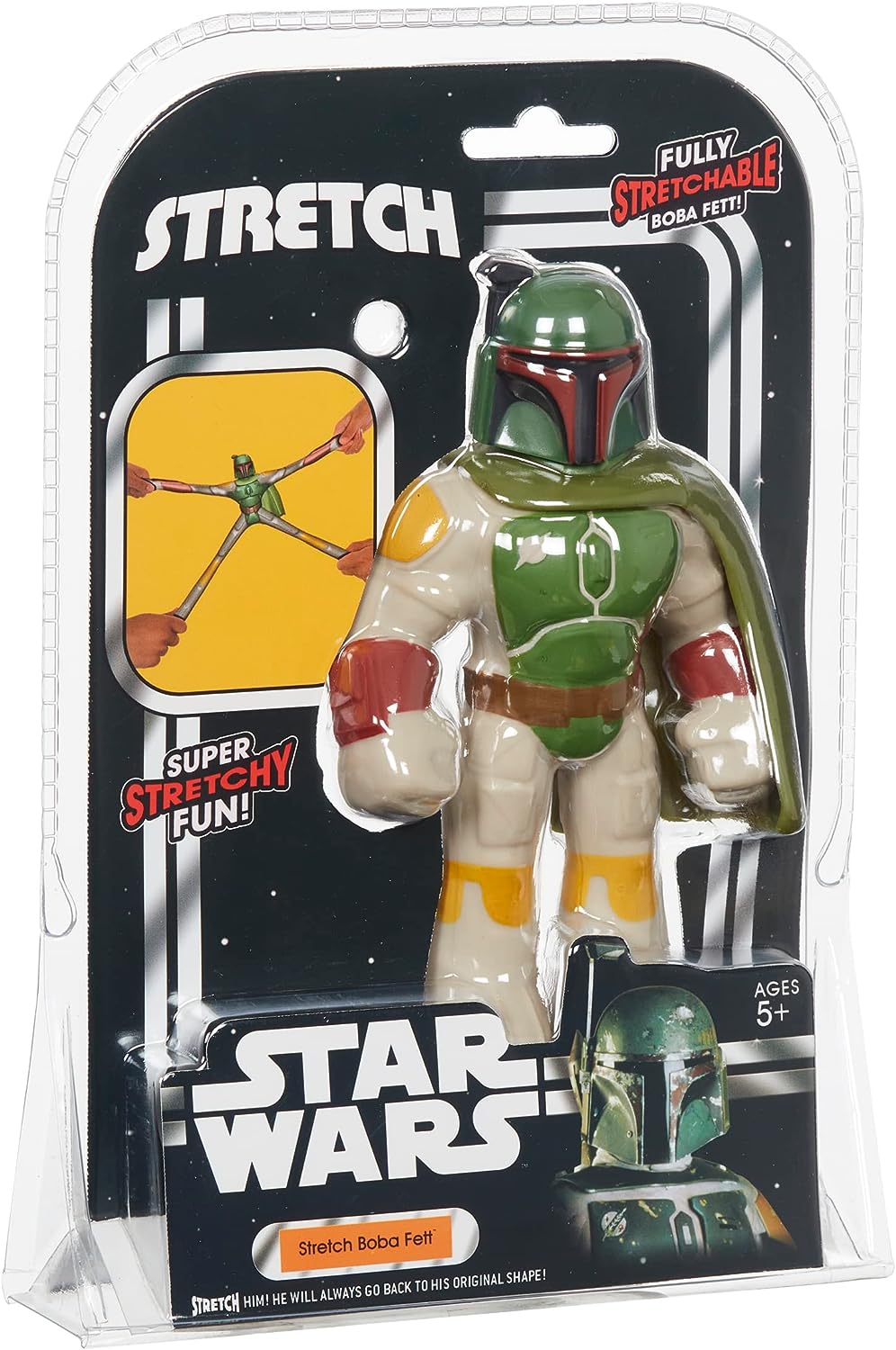 STRETCH STAR WARS BOBA FETT STRETCHSPIELZEUG. Dehnbare Arme, toller Dehnspaß