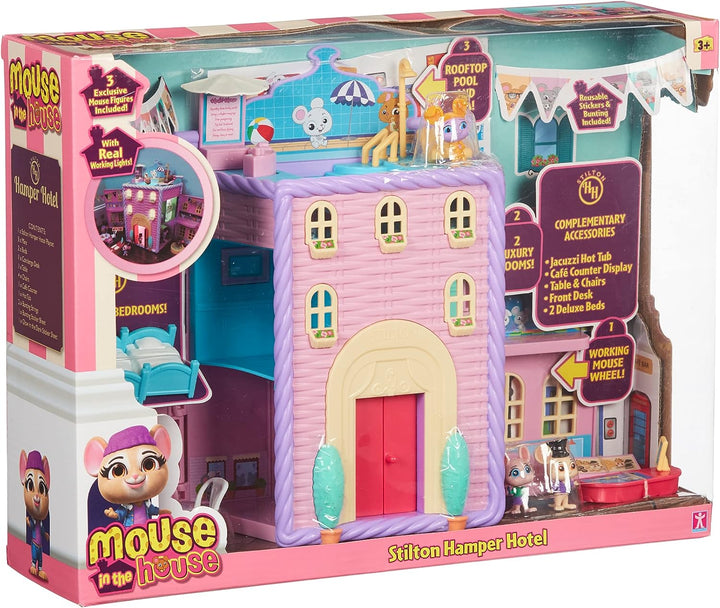 Character Options 7396 Millie & Friends Mouse in The House Stilton Hamper Hotel Playset