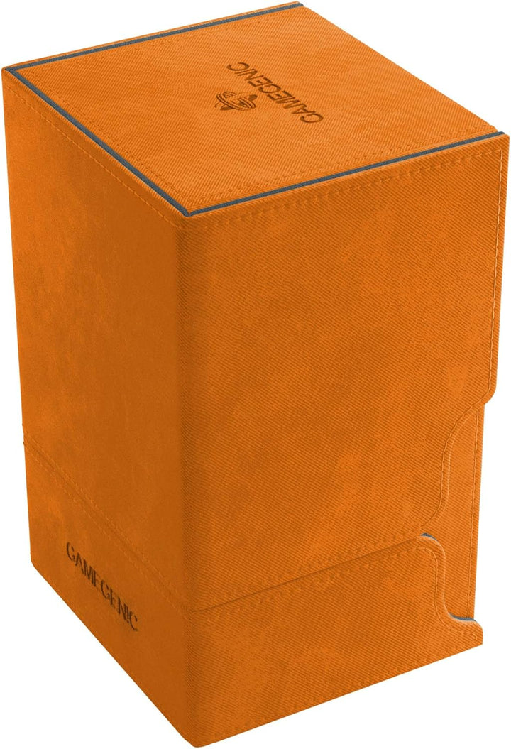 Gamegenic Watchtower 100-Card Convertible Deck Box, Orange