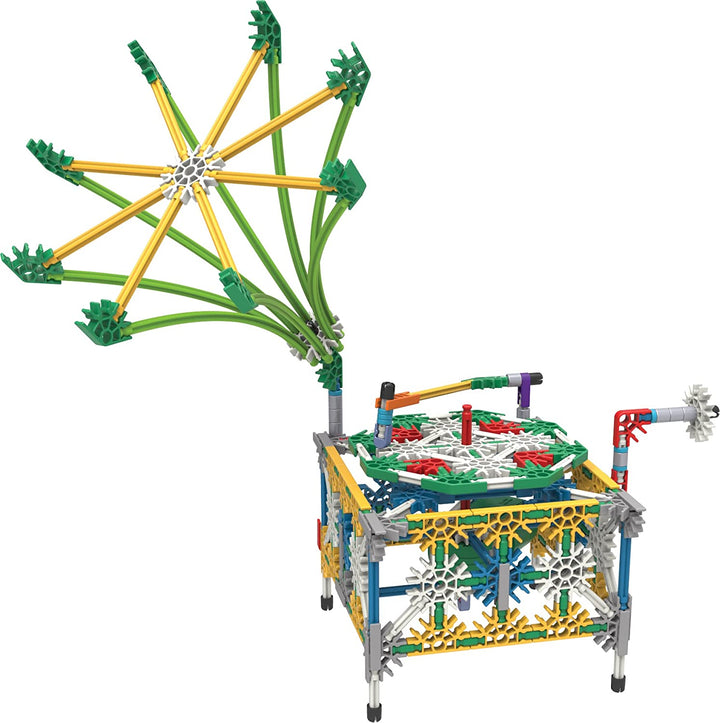 K'NEX 23012 Imagine Power and Play motorisiertes Bauset, Lernspielzeug für Kinder, 529-teiliges Stiel-Lernset, Technik für Kinder, lustiges und farbenfrohes Bauspielzeug für Kinder ab 7 Jahren