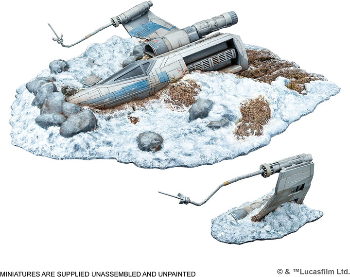 Star Wars: Legion – Crashed X-Wing Battlefield-Erweiterung 