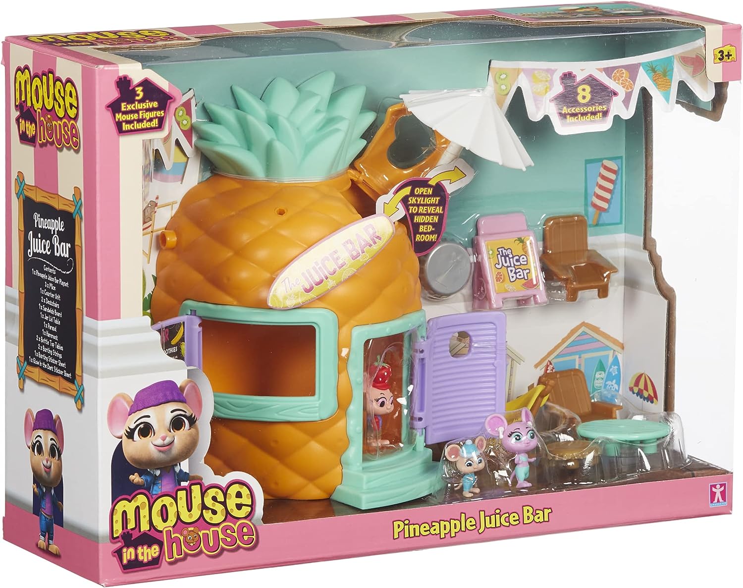 Millie & Friends Pineapple Juice Bar Playset - Imaginative Play for Ages 3+ 3
