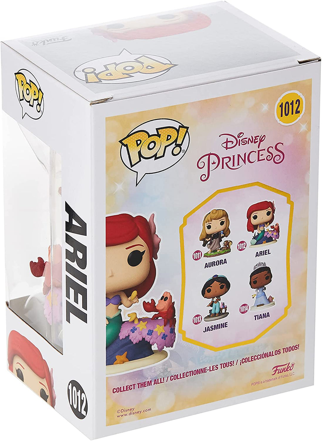 Disney: Die kleine Meerjungfrau – Ultimative Prinzessin Ariel (mit Sebastian) Funko 54742 Pop! Vinyl Nr. 1012