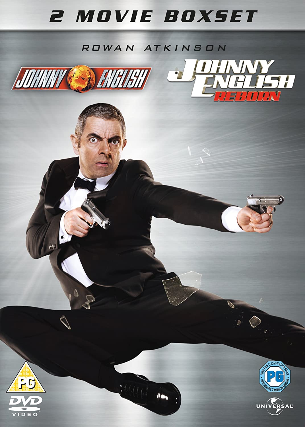 Johnny English /Johnny English Reborn Doppelpack: I – Komödie/Action [DVD]