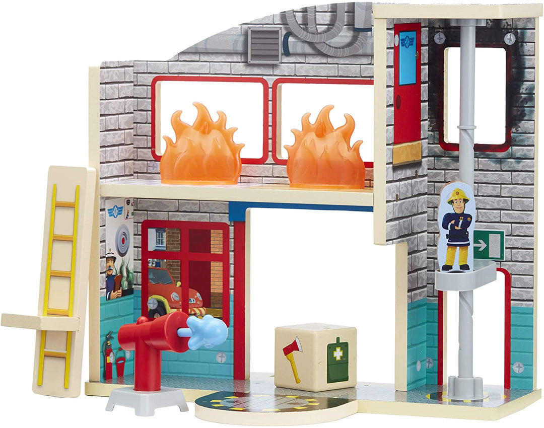 Feuerwehrmann Sam 07325 Holzfeuerwache