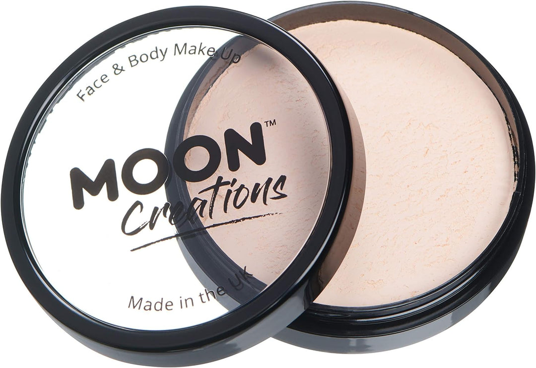 Pro Face & Body Paint Cake Pots by Moon Creations - Pale Skin - Professional Water Based Face Paint Makeup for Adults, Kids - 3g