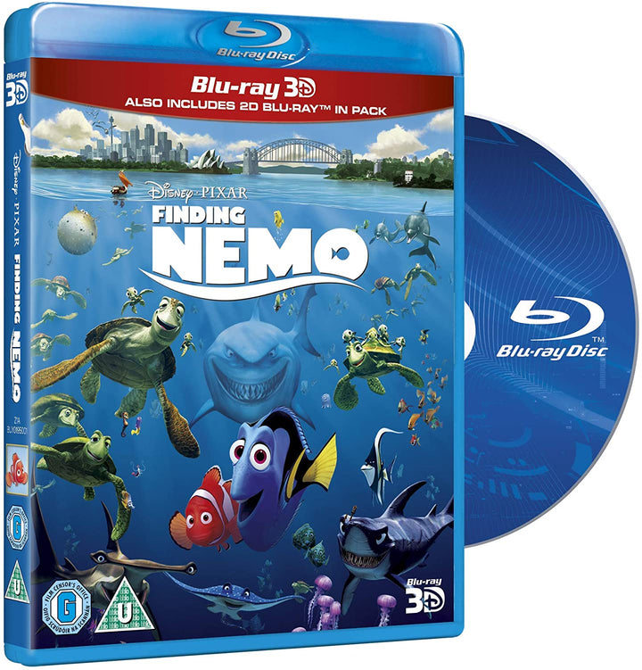 Finding Nemo [Region Free] - Family/Adventure [Blu-ray]