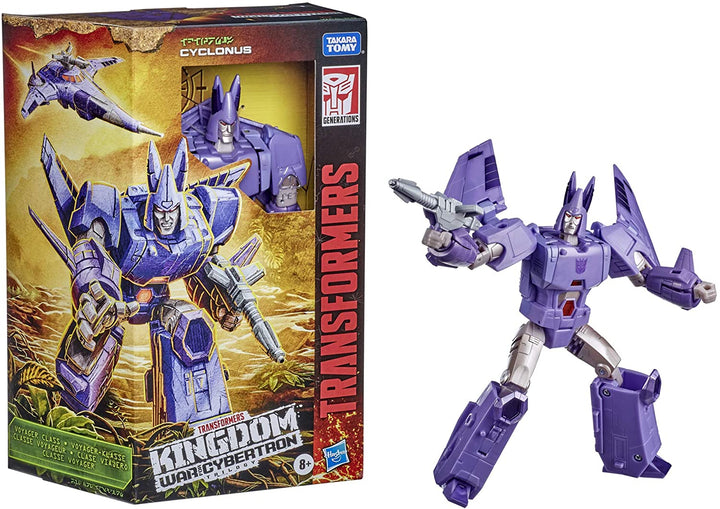 Transformers Generations Guerra per Cybertron: Regno Voyager WFC-K9 Cyclonus Action Figure