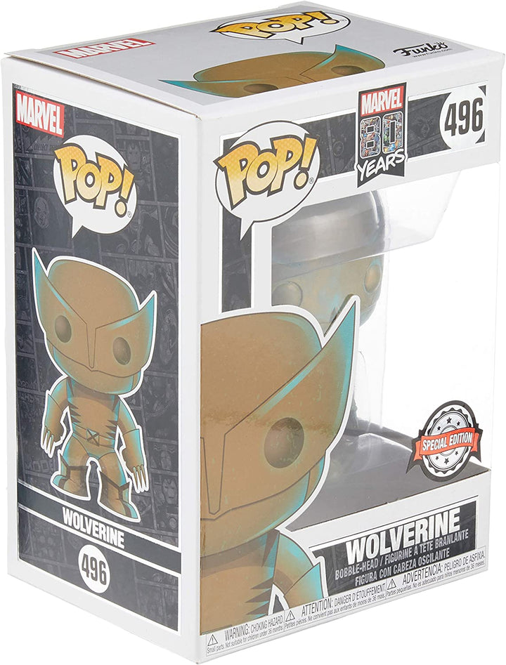 Marvel 80 Jahre Wolverine Exclu Funko 42215 Pop! Vinyl Nr. 496