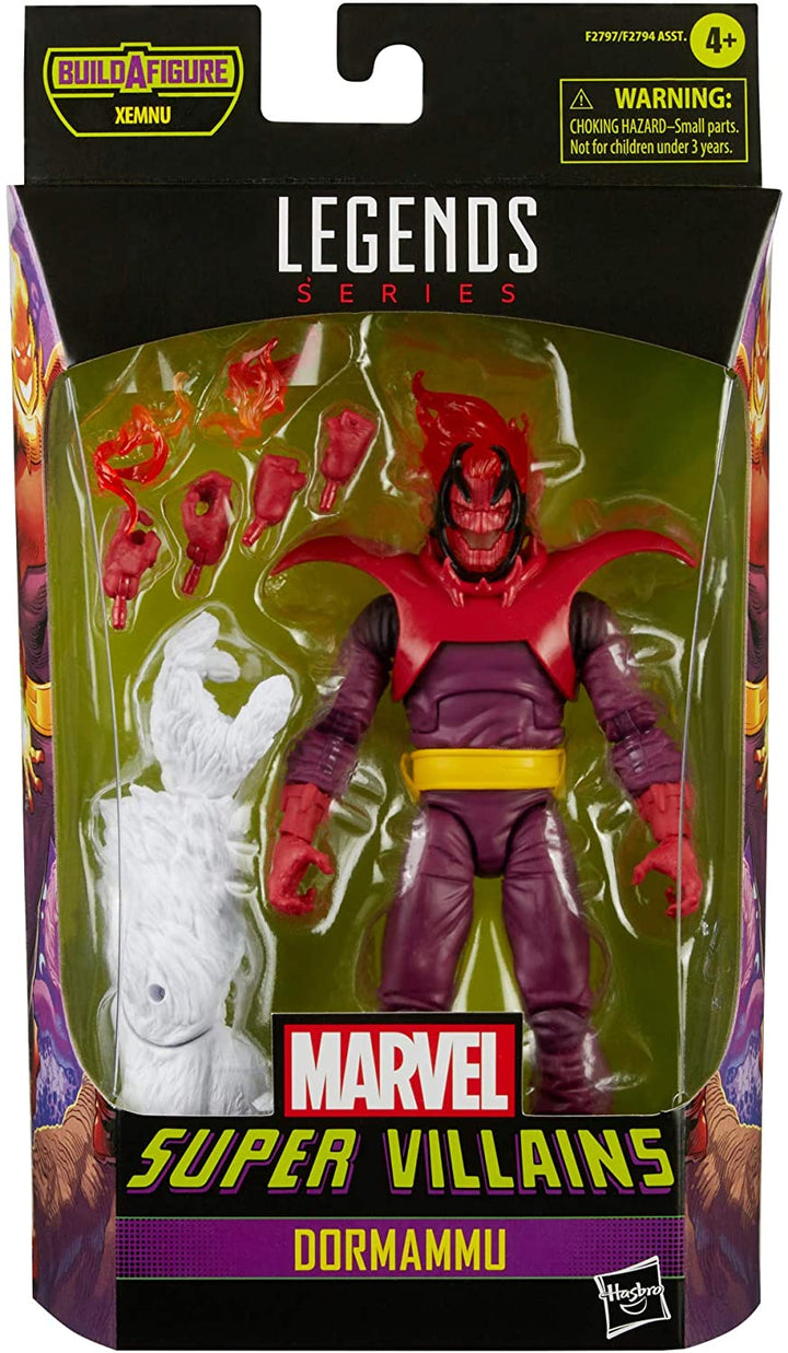 Hasbro Marvel Legends Series 6-inch Collectible Action Dormammu Figure and 2 Accessories