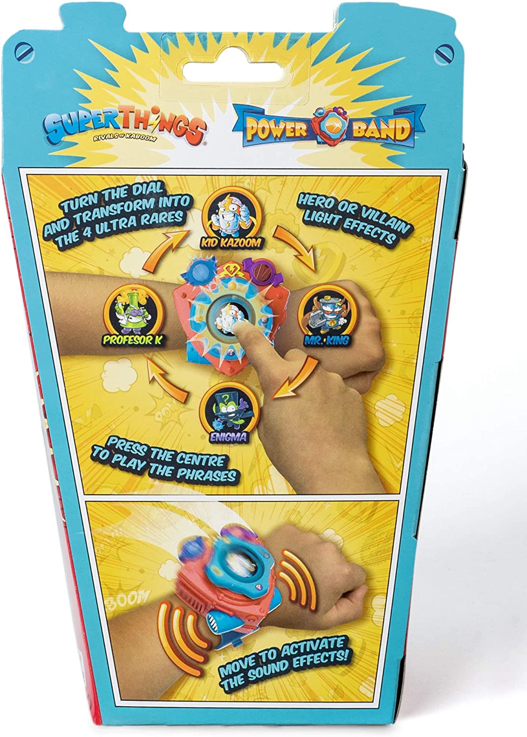 SUPERTHINGS Power Band – Includes 1 x ultra-rare figure, image and light effects