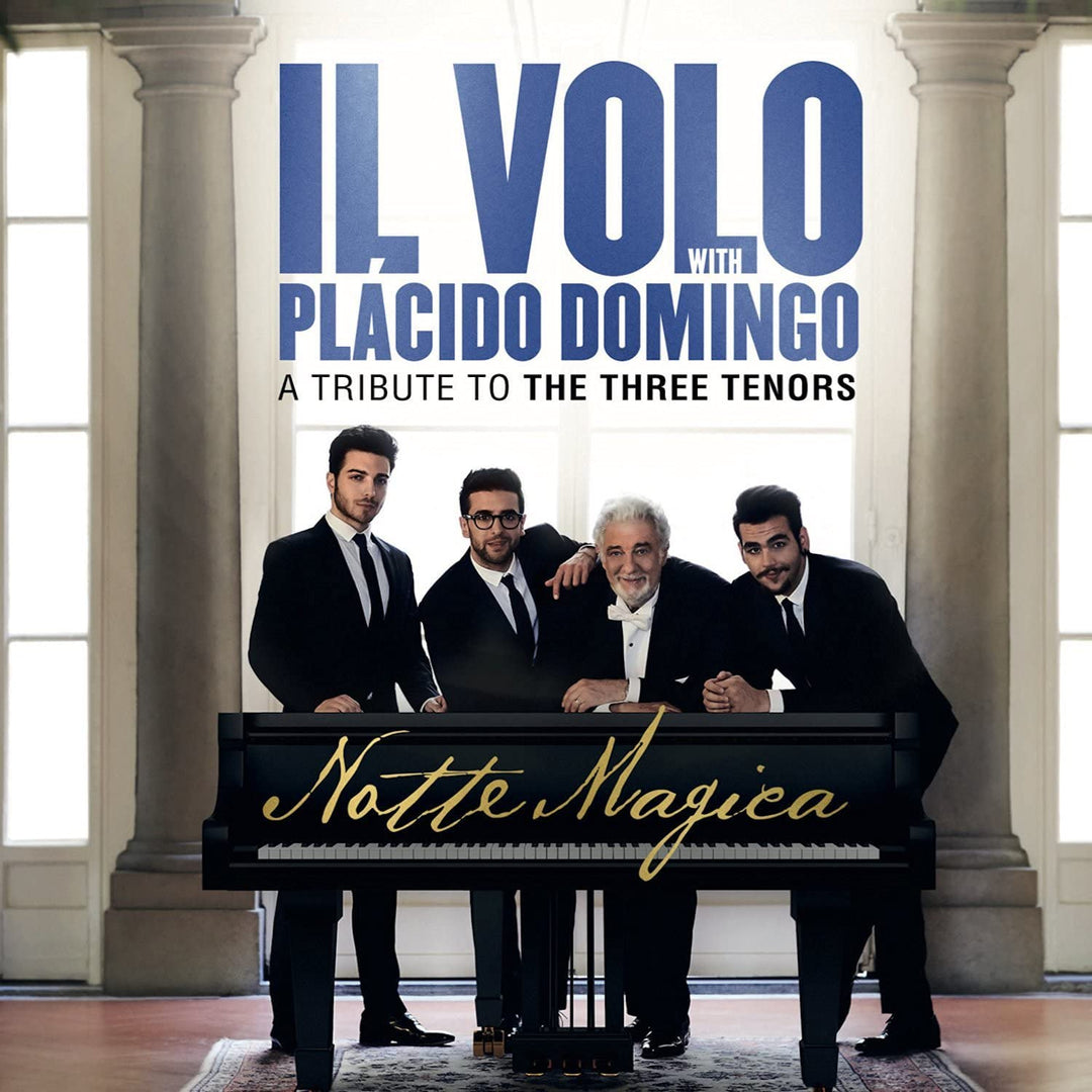 IL VOLO MIT PLACIDO DOMINGO – NOTTE MAGICA – EINE HOMMAGE AN DIE DREI TENORE [Audio-CD]