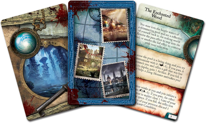 Fantasy-Flugspiele | The Dreamlands: Eldritch Horror Exp | Brettspiel | Alter 1