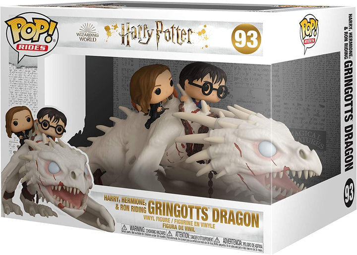 Harry Potter Ukrainischer Ironbelly mit Harry, Ron, Hermine Funko 50815 Pop! Vinyl Nr. 93